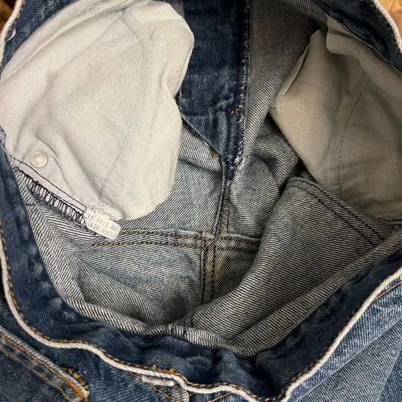 Vintage 70s Levi’s 214 RARE White Tag orange tab High Rise Size Vintage 11-W 28 - Picture 6 of 11